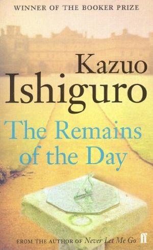 The Remains of the Day book cover